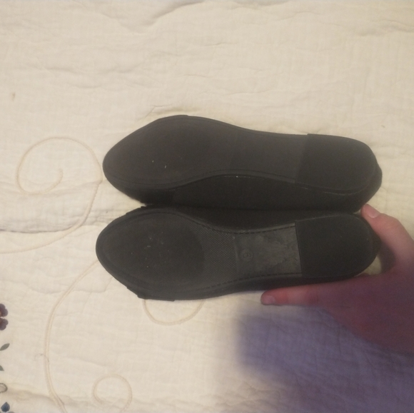 Charles Albert brand, black flats, size 9 - Picture 2 of 5